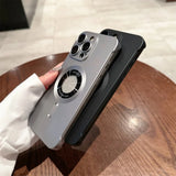 Borderless Magnetic Matte Phone Case for iPhone