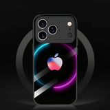 Colorful Halo Apple Pattern Electroplated Case for iPhone