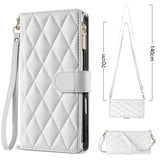 Leather Crossbody Card Wallet Case for Samsung