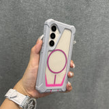 New Magnetic Clear Anti Scratch Shockproof Case for Samsung