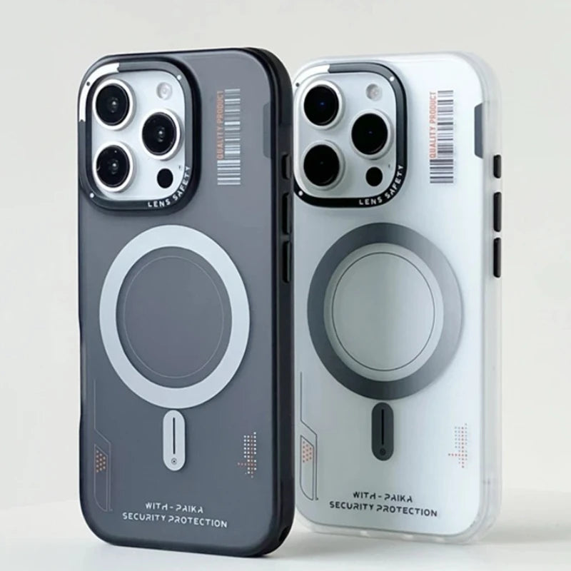 Skin Touch Bar Code Matte Magnetic Phone Case For iPhone