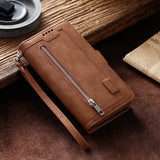 Luxury Wallet Flip Leather Case for iPhone
