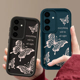 Romantic Butterfly Soft Phone Case For Samsung