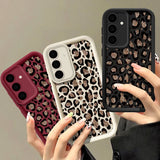 Brown Leopard Print TPU Phone Case For Samsung