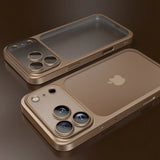 Candy Color Frosted Clear Hard Case for iPhone