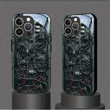 Creative Mechanical Circuit Glass Case for iPhone