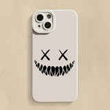 Cute Cartoon Smiley Silicone Case for Samsung