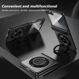 Ring Holder Magnetic Screen‑Protective Case for Samsung Z Flip
