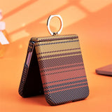 Carbon Fiber Texture Magnetic Charging Hard PC Case for Samsung Z Flip