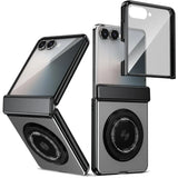Ring Holder Magnetic Screen‑Protective Case for Samsung Z Flip