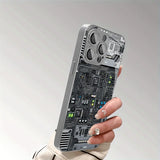 Creative Circuit Board Design Glass Case for iPhone