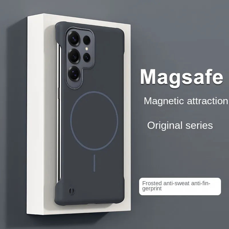 Ultra Thin Frameless Magnetic Case For Samsung