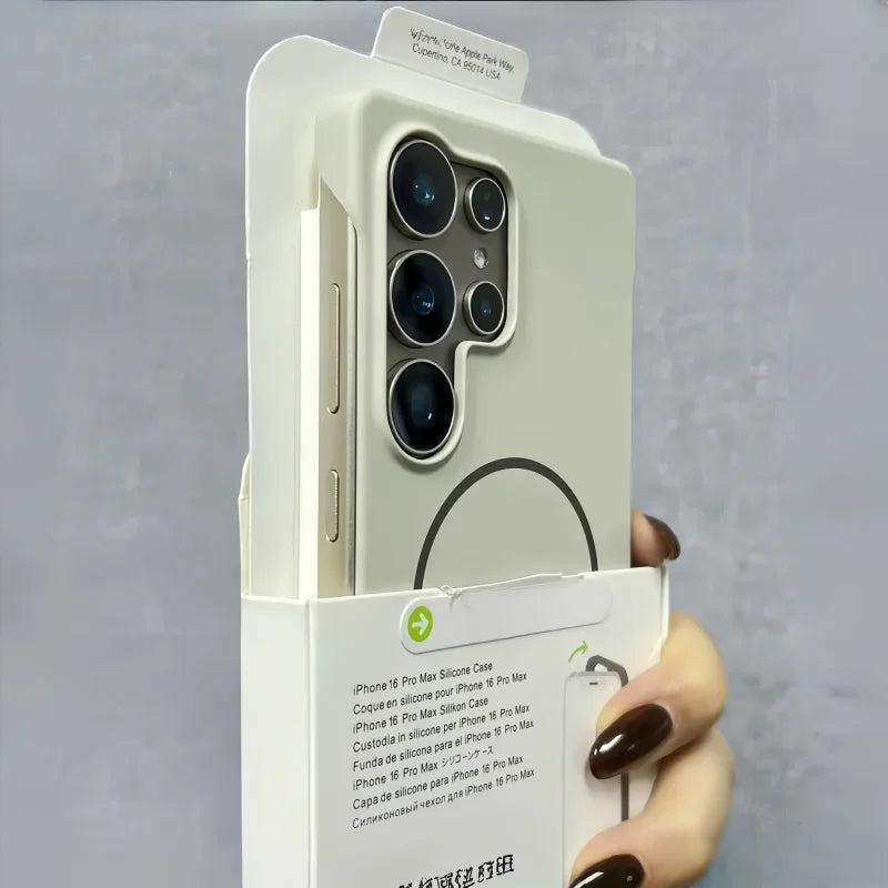Ultra Thin Frameless Magnetic Case For Samsung