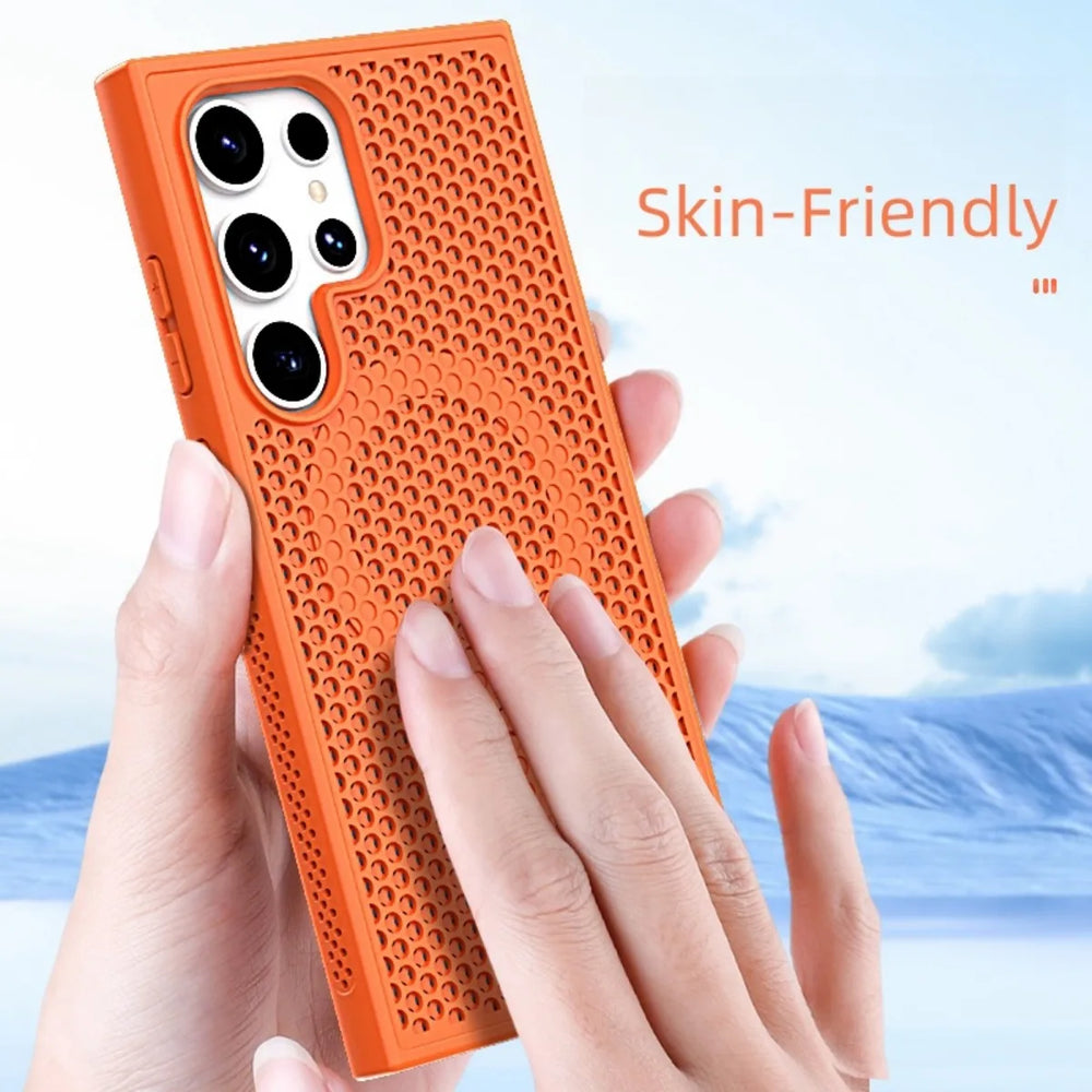 Magnetic Magsafe Heat Dissipation Shockproof Case For Samsung