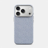 Luxury Woven Canvas Magnetic Charging Case for iPhone