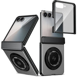 Ring Holder Magnetic Screen‑Protective Case for Samsung Z Flip