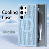 Magnetic Magsafe Heat Dissipation Shockproof Case For Samsung