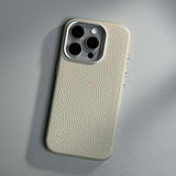 Luxury Wireless Charging Magnetic Leather Phone Case For iPhone