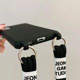 Shoulder Crossbody Lanyard Neck Rope Silicone Cover Case for Samsung