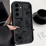 Rose Flower Soft Phone Case For Samsung