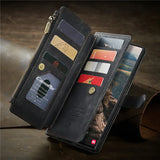 Leather Flip Wallet Etui Case for Samsung