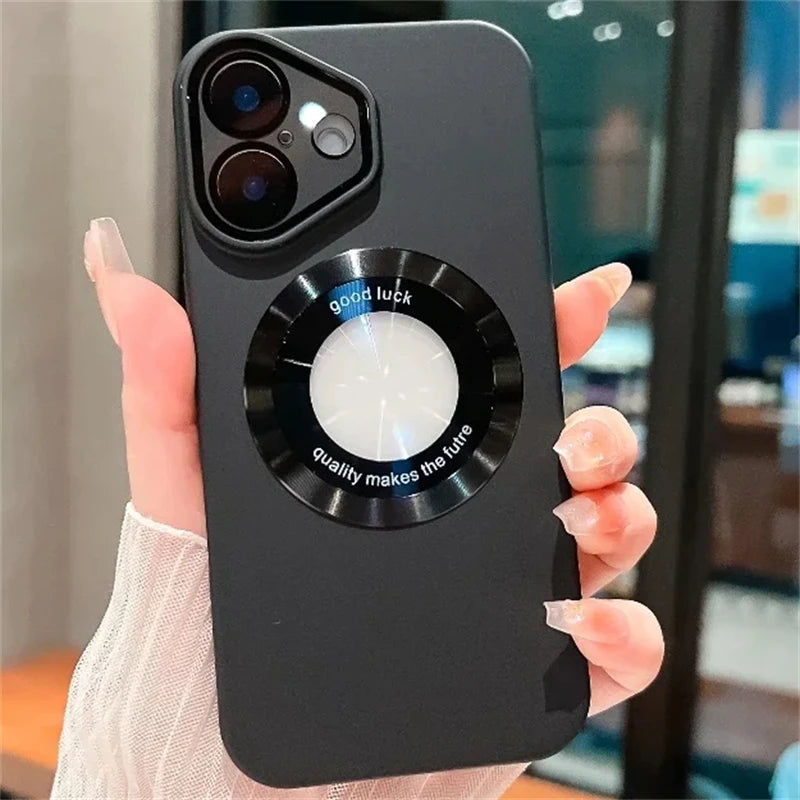 For Magesafe Lens Protection Magnetic Case For iPhone