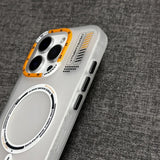 Translucent Bumper Magnetic Phone Case for iPhone