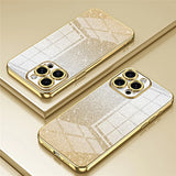 Luxury Plating Glitter Case For iPhone