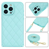 Crossbody Shoulder Strap Leather Phone Case For iPhone