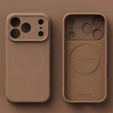 Magnetic Liquid Silicone Skin Feel Case for iPhone