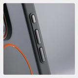 Ultrathin Simple Magnetic Matte Hit Color Phone Case for Iphone