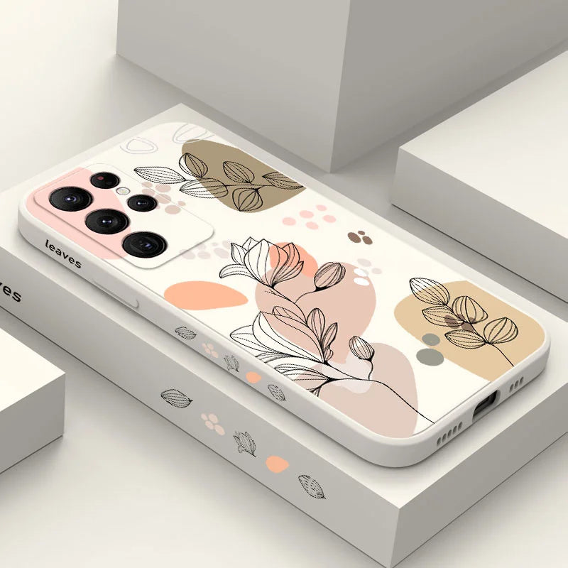 Abstract Plants Phone Case For Samsung