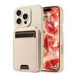 TPU Leather Wallet Shockproof Case for iPhone