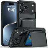 Card Holder Shockproof Case For iPhone