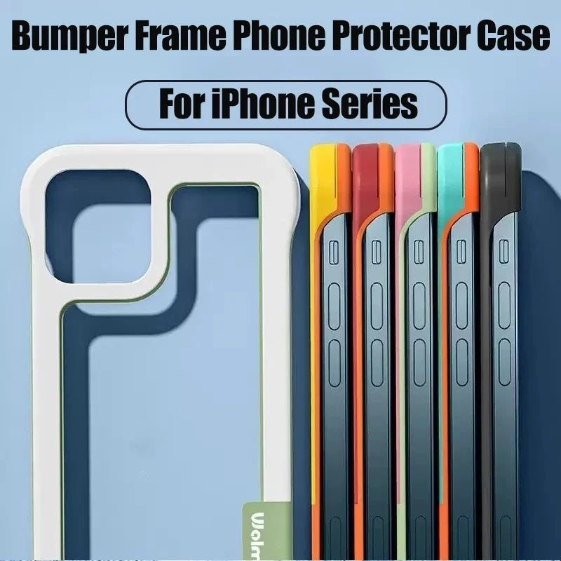 Bumper Frame Heat Radiating Half Case for iPhone
