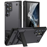 Heavy Duty Armor Shockproof Stand Phone Case For Samsung