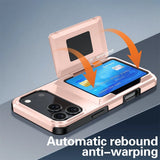 Card Holder Shockproof Case For iPhone