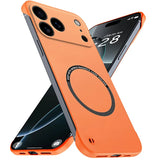 Magnetic Slim Frameless Matte Anti-Scratch Shockproof Hard Case for Iphone