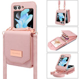 Stylish Crossbody Wallet Case With Card Slots for Samsung Z Flip