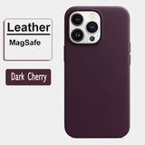 Luxury Leather Magnetic Soft Phone Case for iPhone