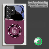 Eagle Head Magnetic Glass Phone Case For Samsung