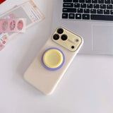 Candy Jelly Stand Magnetic Shockproof Case For iPhone