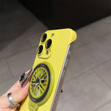 Frameless Heat Dissipation for Gyroscope Holder Case for iPhone