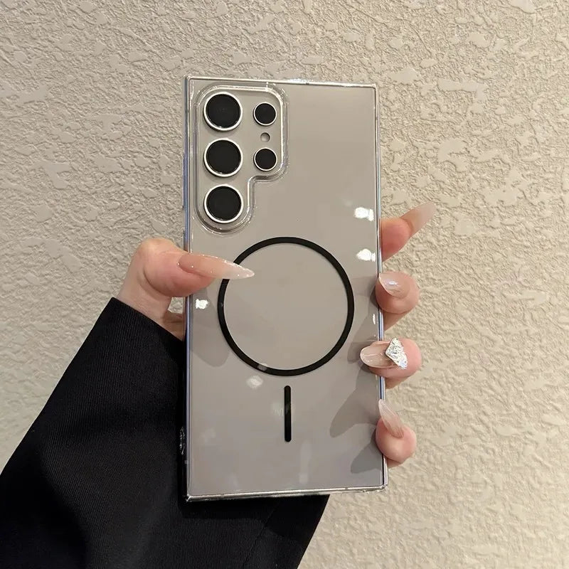 High Clear Magnetic Case for Samsung