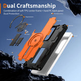 Hidden Holder Back Magnetic Phone Case For Samsung