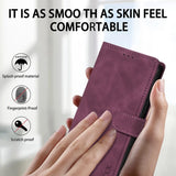 Leather Wallet Card Framework Magnetic Flip Phone Case for Samsung
