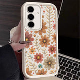 Petal Leaf Diagram Silicone Phone Case For Samsung