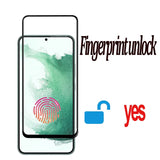 Fingerprint Unlock Tempered glass Screen Protector For Samsung