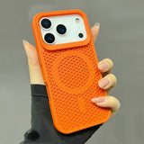 Magsafe Honeycomb Heat Dissipation Wireless Charge Case for iPhone