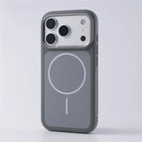 Original Double Color Matte Magnetic Hard Protective Case For iPhone